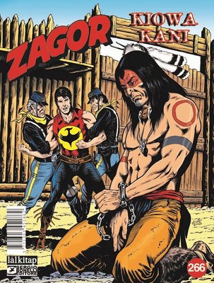 Zagor Sayı 266 - Kiowa Kanı | Lal (İnce Kapak)