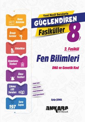 8. Sınıf Fen Bilimleri Güçlendiren 2. Fasikül | Ankara Yayıncılık (İnce Kapak)