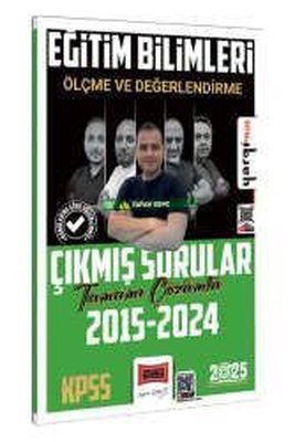 2025 KPSS Eğitim Bilimleri Ölçme ve Değerlendirme Tamamı Çözümlü Çıkmış Sorular | Yargı Yayınları (İnce Kapak)