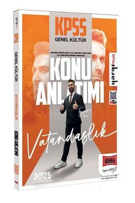 2025 KPSS Genel Kültür Vatandaşlık Konu Anlatımı | Yargı Yayınları (İnce Kapak)