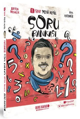 8. Sınıf LGS Yeni Nesil Matematik Soru Bankası Ders Kafası 2024 | Ders Kafası (İnce Kapak)