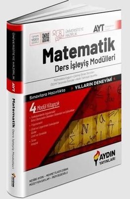 AYT Matematik Ders İşleyiş Modülleri | Aydın Yayınları (İnce Kapak)