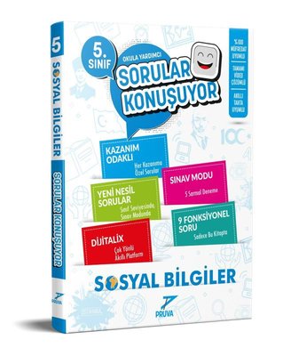 5. Sınıf Sosyal Bilgiler Soru Bankası | Pruva Akademi (İnce Kapak)