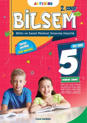 2. Sınıf 2025 Bilsem Sınavına Hazırlık 5'li Deneme Sınavı | Artenino Yayıncılık (İnce Kapak)