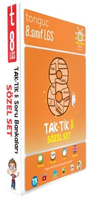8. Sınıf Taktikli Sözel Seti - 4 Kitap Takım | Tonguç Akademi (İnce Kapak)