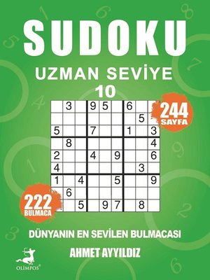 Sudoku Uzman Seviye 10 | Olimpos Yayınları (İnce Kapak)
