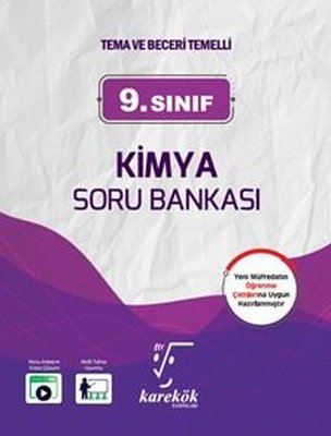 9. Sınıf Kimya Soru Bankası | Karekök Eğitim Yayın (İnce Kapak)