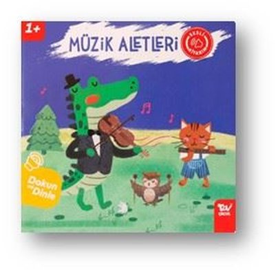 Müzik Aletleri - Dokun ve Dinle Sesli Kitabım | Türkiye Diyanet Vakfı Yayınları (Ciltli)