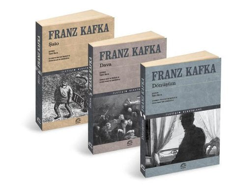 Franz Kafka Seti - 3 Kitap Takım | İletişim Yayınları (İnce Kapak)
