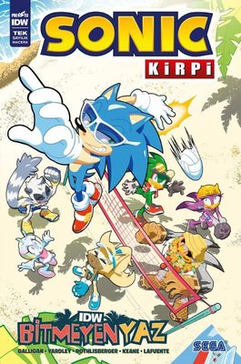 Kirpi Sonic - Bitmeyen Yaz | Presstij Kitap (İnce Kapak)
