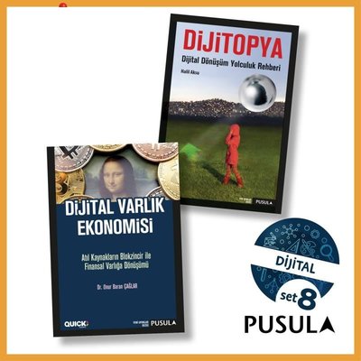 Pusula - Dijital Set - 2 Kitap Takım | Pusula Yayıncılık (İnce Kapak)