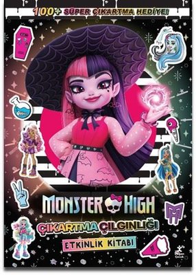 Monster High - Çıkartma Çılgınlığı Etkinlik Kitabı | Doğan Çocuk (İnce Kapak)