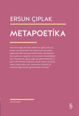 Metapoetika | Everest Yayınları (İnce Kapak)