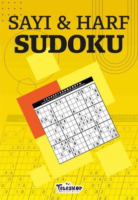 Sayı & Harf Sudoku | Teleskop Popüler Bilim (İnce Kapak)