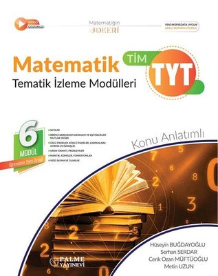 YKS TYT Matematik Tematik İzleme Modülleri Konu Anlatımlı | Palme Yayınları (İnce Kapak )
