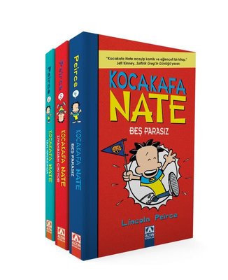 Kocakafa Nate Serisi Seti 2 - 3 Kitap Takım | Altın Kitaplar (İnce Kapak )