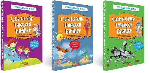 Çok Acayip Eğlenceli Bilgiler Seti 1 - 3 Kitap Takım | Yakamoz Yayınları (İnce Kapak )