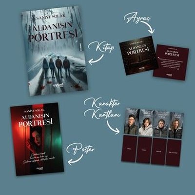 Aldanışın Portresi - Karakter Kartları ve Poster Hediyeli | Ulysses Yayınları (İnce Kapak )