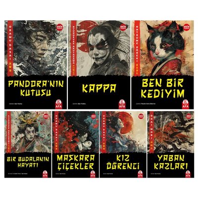 Asya Klasikleri Seti - 7 Kitap Takım | Afa Kitap (İnce Kapak )