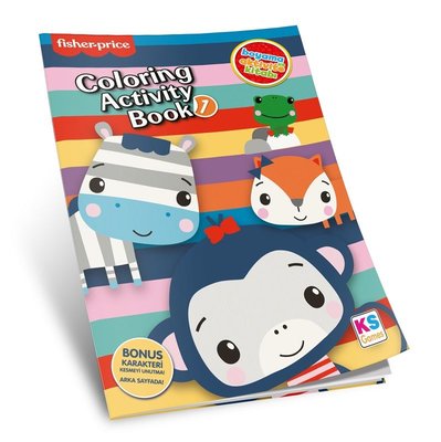 Fisher Price Coloring Activity Book 1 Tr | Ks Games (İnce Kapak )