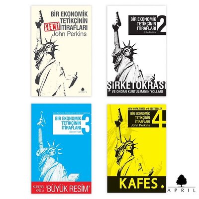 Bir Ekonomik Tetikçinin İtirafları Seti - 4 Kitap Takım | April Yayıncılık (İnce Kapak )