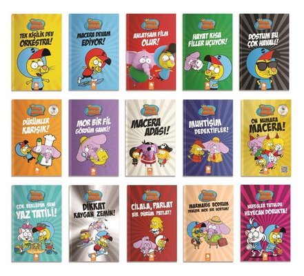 Kral Şakir Serisi Seti - 15 Kitap Takım | Eksik Parça Yayınları (İnce Kapak )