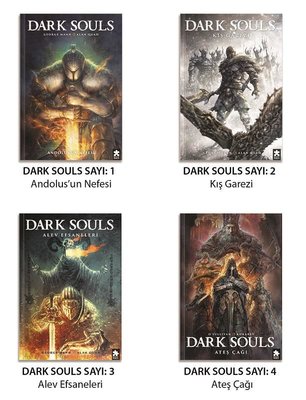 Dark Souls Serisi Seti - 4 Kitap Takım | Eksik Parça Yayınları (İnce Kapak )