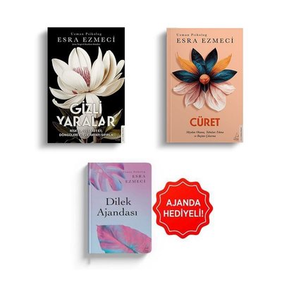 Esra Ezmeci Seti - 2 Kitap Takım Dilek Ajandası Hediyeli! | Destek Yayınları (İnce Kapak)