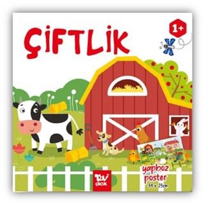 Çiftlik - Yapboz Poster Kitap | Türkiye Diyanet Vakfı Yayınları (Ciltli)