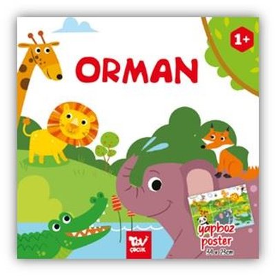 Orman - Yapboz Poster Kitap | Türkiye Diyanet Vakfı Yayınları (Ciltli)