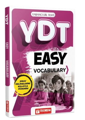 YDT Easy Vocabulary | Teorem Yayınları (İnce Kapak)