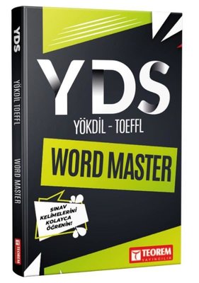 YDS YÖKDİL - TOEFL Word Mater | Teorem Yayınları (İnce Kapak)