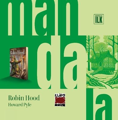 Mandala Dünyası - Robin Hood | Elips Kitapları (İnce Kapak)