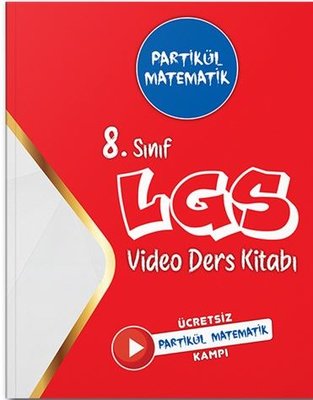 8. Sınıf Partikül Matematik LGS Video Ders Kitabı | Partikül Matematik (İnce Kapak)
