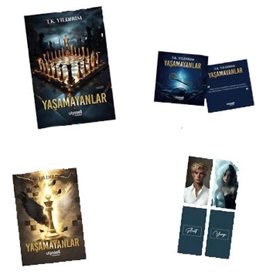 Yaşamayanlar - Ayraç Karakter Kartları ve Poster Hediyeli | Ulysses Yayınları (İnce Kapak)