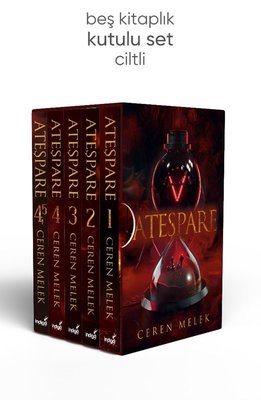 Ateşpare Seti - 5 Kitap Takım - Kutulu | İndigo Kitap (Ciltli)
