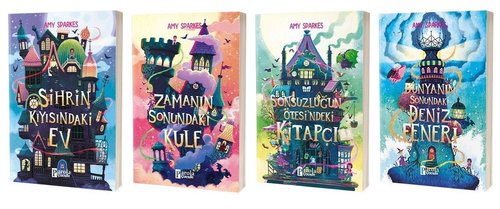 Sihrin Kıyısındaki Ev Serisi Seti - 4 Kitap Takım | Parola Çocuk (İnce Kapak)