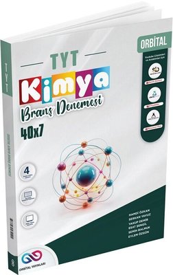 TYT Kimya 40 X 7 Branş Denemeleri | Orbital yayınları (İnce Kapak)