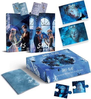 Safir ve Milas Kutulu Set | Athica Yayınları (Ciltli)