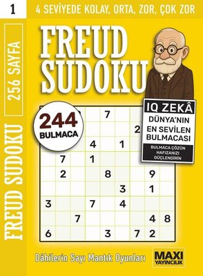 Freud Sudoku | Maxi Yayıncılık (İnce Kapak)
