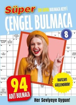 Süper Çengel Bulmaca 8 | Dokuz Yayınları (İnce Kapak)