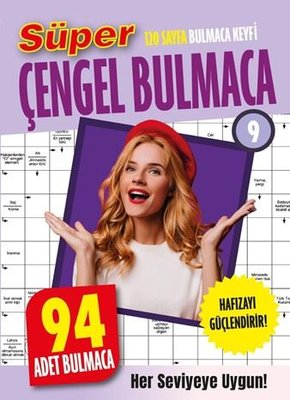 Süper Çengel Bulmaca 9 | Dokuz Yayınları (İnce Kapak)