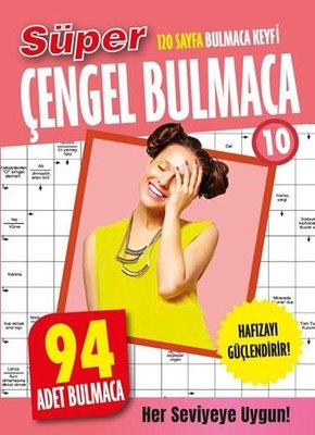 Süper Çengel Bulmaca 10 | Dokuz Yayınları (İnce Kapak)