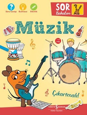 Müzik - Sor Bakalım - Çıkartmalı! | İş Bankası Kültür Yayınları (İnce Kapak)