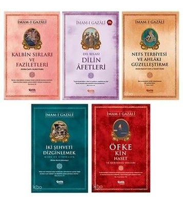 İmam-ı Gazali Ahlakı Güzelleştirme Seti - 5 Kitap Takım | Çelik Yayınevi (İnce Kapak)