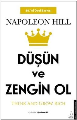 Düşün ve Zengin Ol - 88. Yıl Özel Baskısı | Destek Yayınları (İnce Kapak)