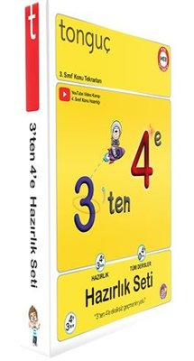 3'ten 4'e Hazırlık Seti | Tonguç Akademi (İnce Kapak)