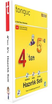 4'ten 5'e Hazırlık Seti | Tonguç Akademi (İnce Kapak)