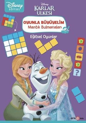 Disney Karlar Ülkesi - Oyunla Büyüyelim - Mantık Bulmacaları - Eğitsel Oyunlar | Beta Kids (İnce Kapak)