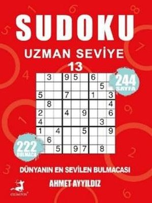 Sudoku Uzman Seviye 13 | Olimpos Yayınları (İnce Kapak)